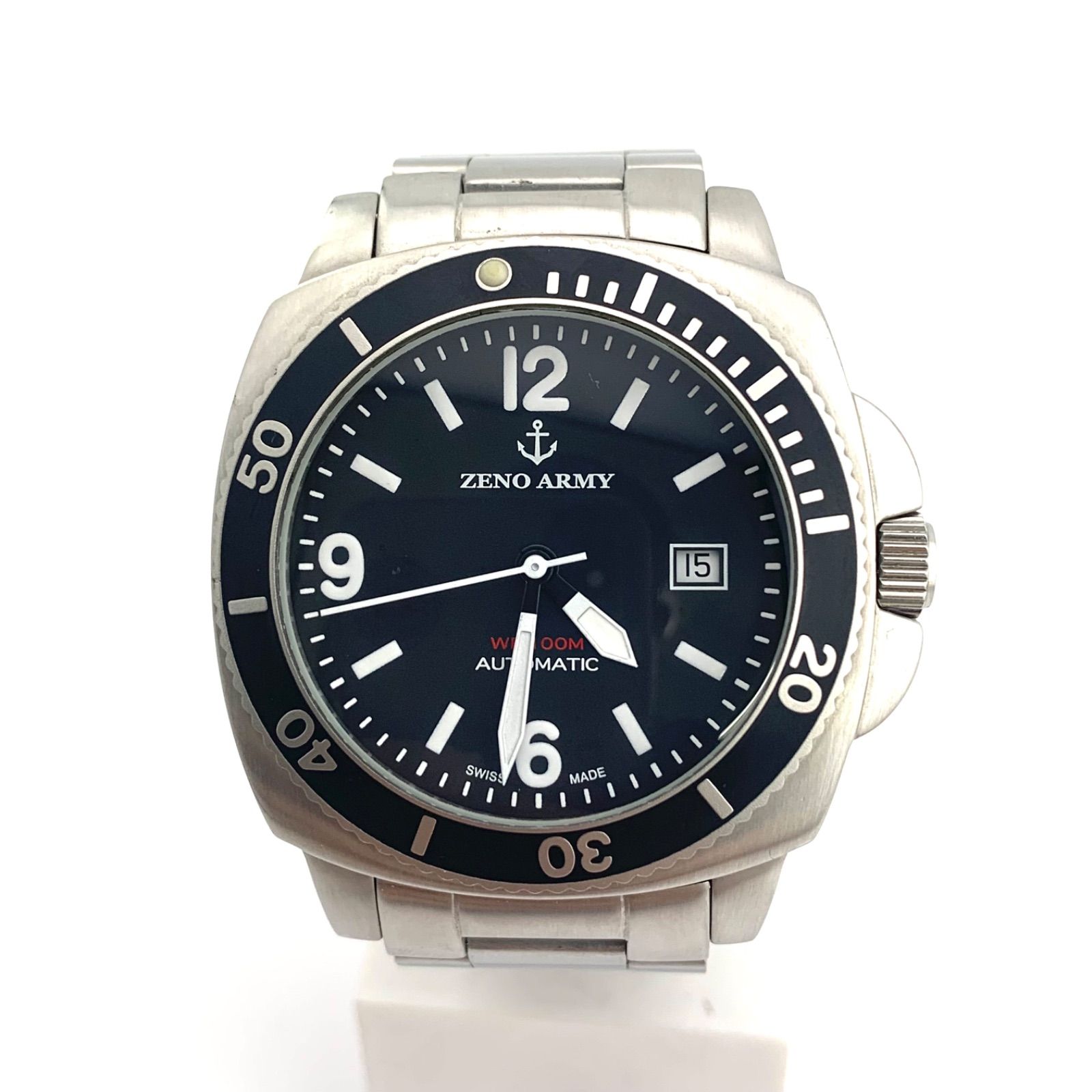 中古】ZENO ARMY REF.440 SWISS MADE 自動巻き 腕時計 200m防水 - メルカリ