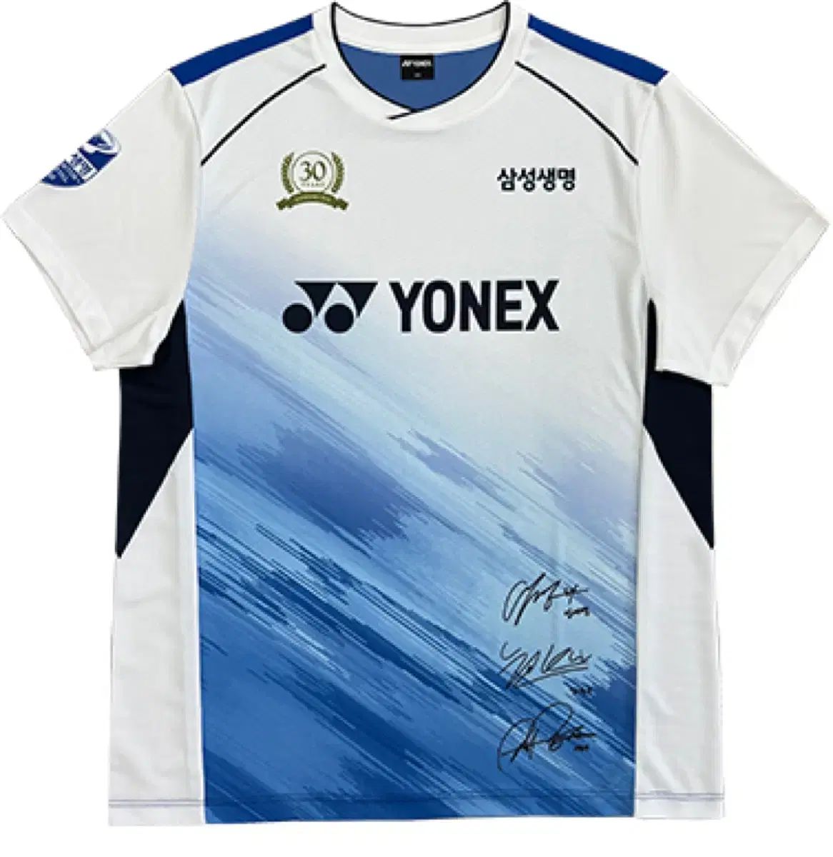 YONEX ヨネックス バドミントン Tシャツ SAMSUNG サムスン生命 30周年 記念 Tシャツ (タグ 제거)