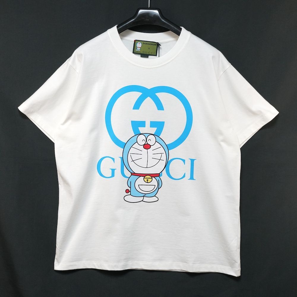 GUCCI グッチ DORAEMON ドラえもん コラボ コットン Tシャツ ホワイト