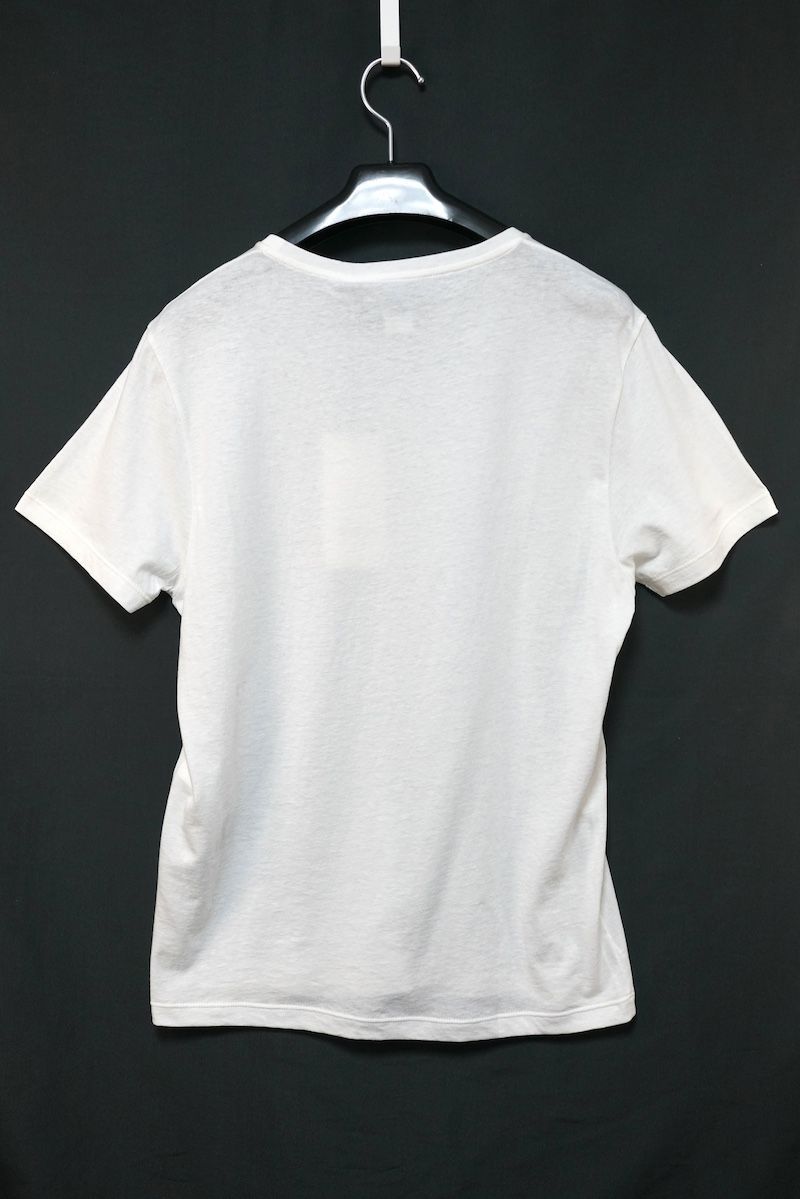 GUCCI グッチ ロゴ プリント コットン Tシャツ ホワイト Mサイズ