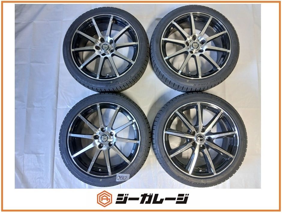 中古 社外 18インチ アルミホイール＆スタッドレスタイヤ 1台分4本