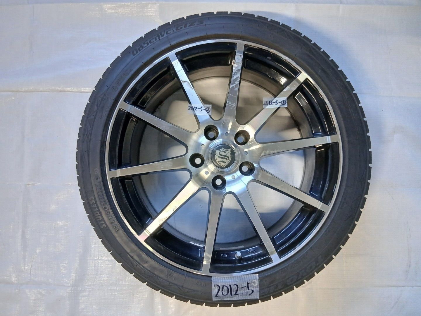 中古 社外 18インチ アルミホイール＆スタッドレスタイヤ 1台分4本