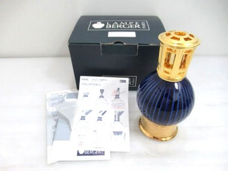 ランプベルジェ LAMPE BERGER アロマランプ 3713 ASIE バーナー無し 美品中古■