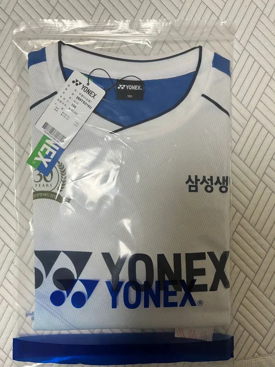 バドミントン YONEX ヨネックス SAMSUNG サムスン 삼성생명 30周年 半袖Tシャツ