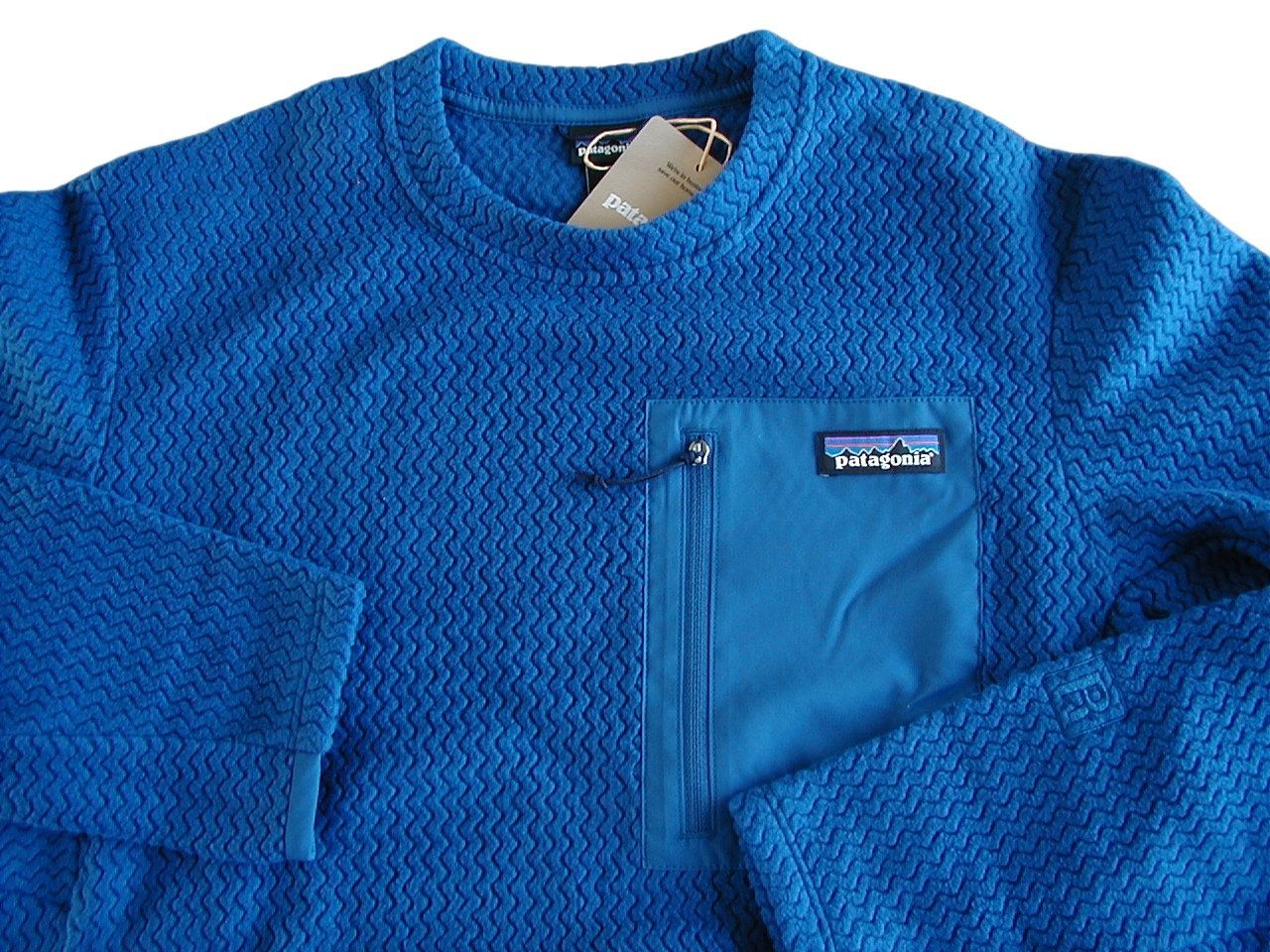 ■送料込■【新品XS】パタゴニア M’s R1 エア・クルー■ patagonia ■ Clement Blue (CLMB) ■