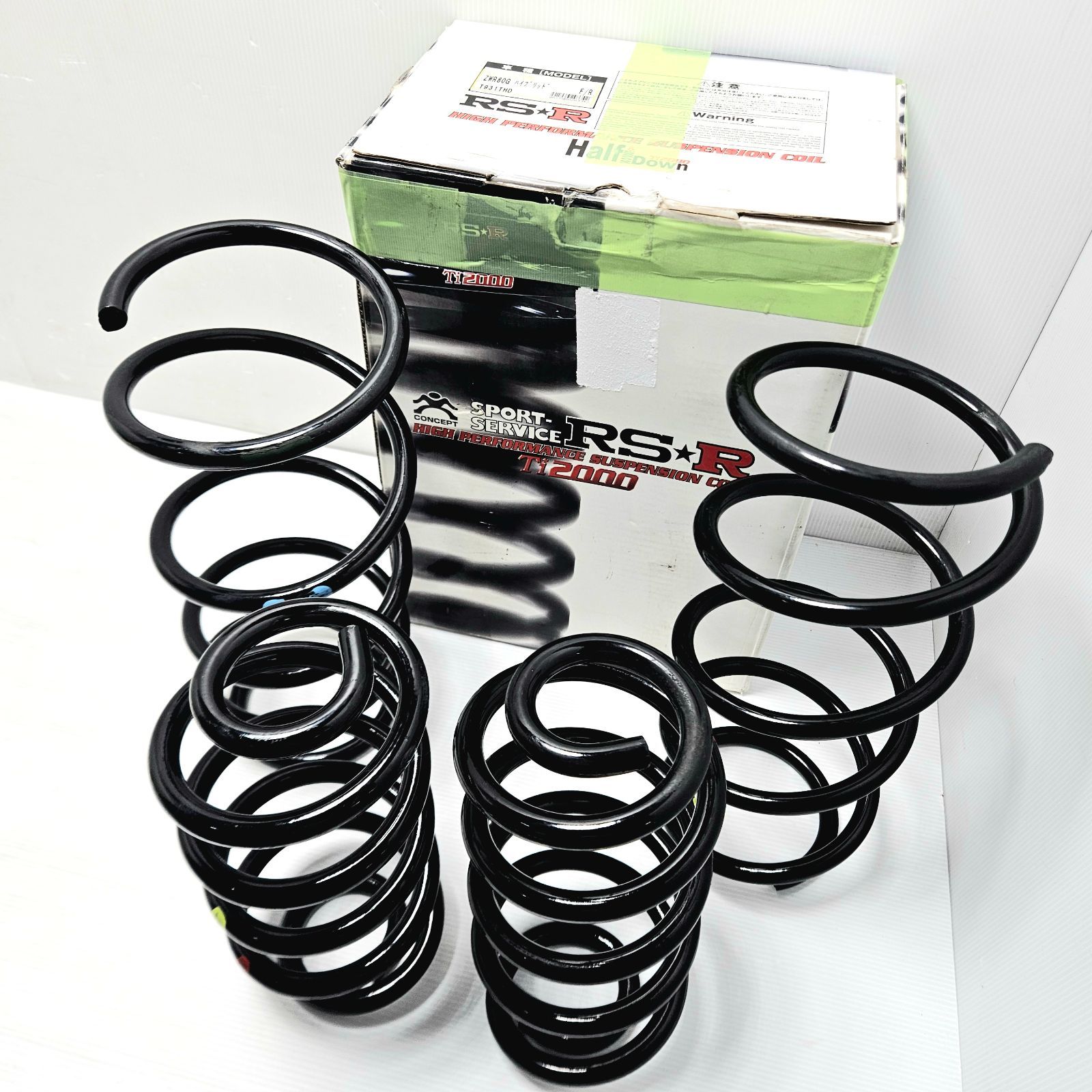 現状品】RS☆R Ti2000 HALF DOWN T931THD ZWR80G 80系 ノア ヴォクシー 