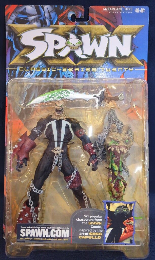 McFARLANE TOYS SERIES 20 / CLASSIC SPAWN VI (頭部 / 素顔) 6インチ 