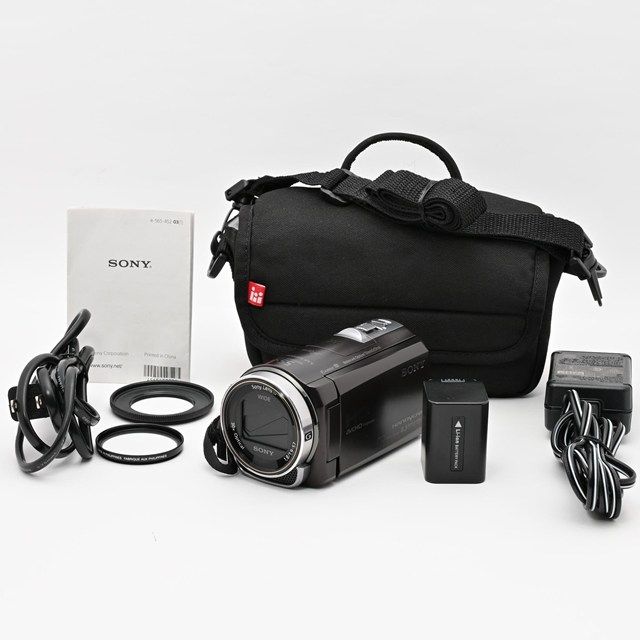 ＜良品＞ SONY HDR-CX430V T Handycam｜ビデオカメラ｜動作良好｜外観きれい｜液晶良好｜光学良好｜実用性に優れたモデル｜安心の高コンディション
