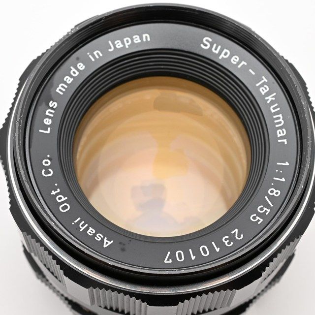良品＞ PENTAX Super Takumar 55mm F1.8 M42｜単焦点レンズ｜オールド