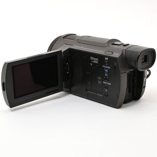 良品＞ SONY Handycam FDR-AXP35 ブロンズブラウン｜4Kビデオカメラ