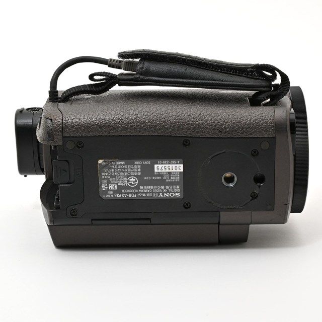 良品＞ SONY Handycam FDR-AXP35 ブロンズブラウン｜4Kビデオカメラ