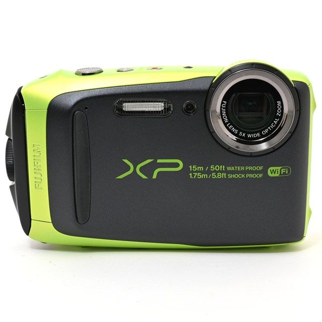 美品＞ FUJIFILM XP90 ライム｜防水デジタルカメラ｜動作良好｜外観