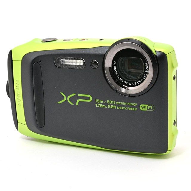 美品＞ FUJIFILM XP90 ライム｜防水デジタルカメラ｜動作良好｜外観