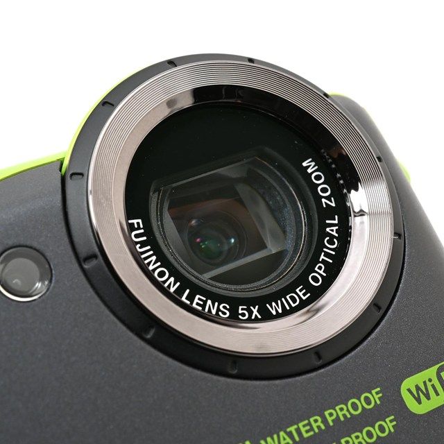 美品＞ FUJIFILM XP90 ライム｜防水デジタルカメラ｜動作良好｜外観
