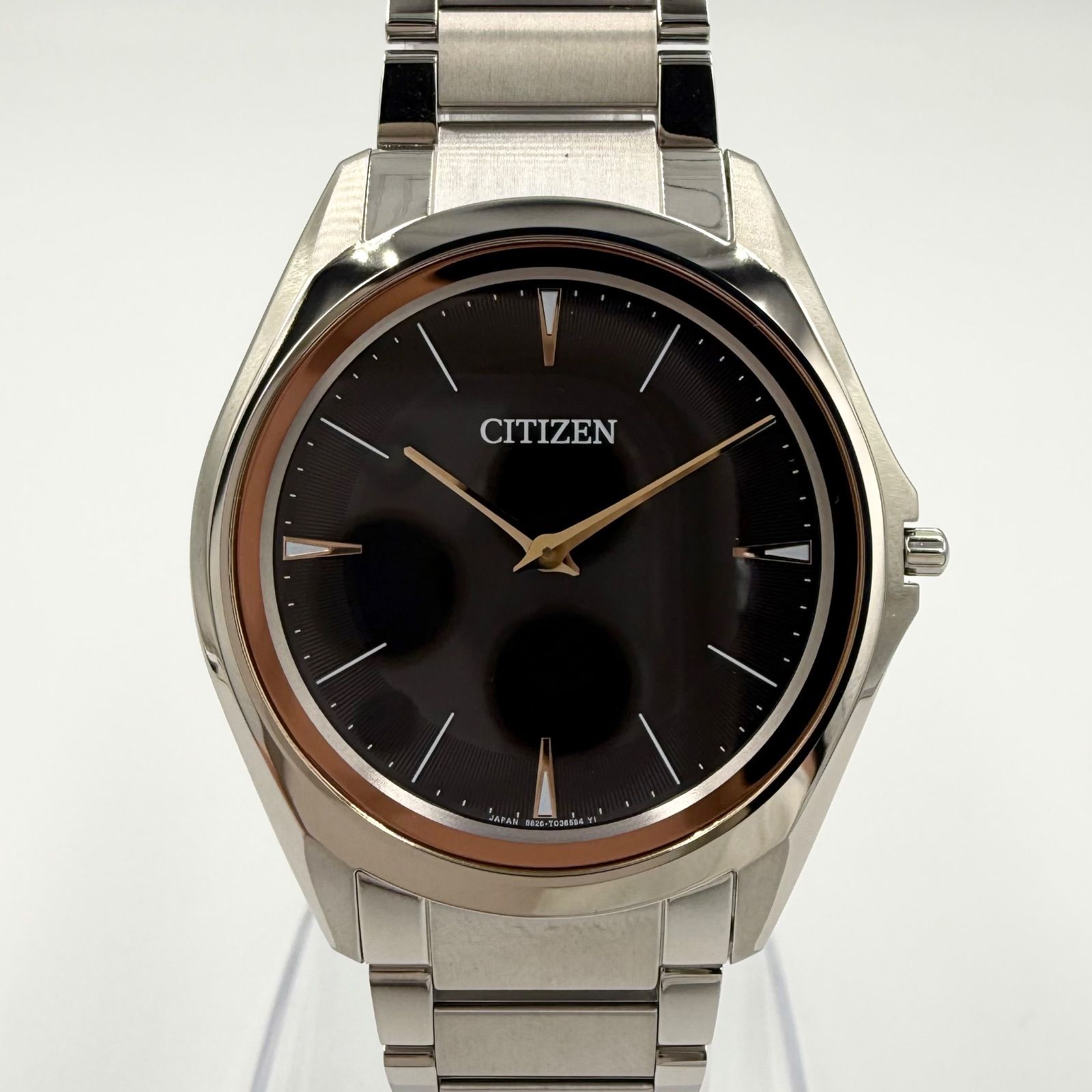 シチズン エコドライブワン AR5034-58E ソーラー チタン クォーツ メンズ 時計 CITIZEN - メルカリ