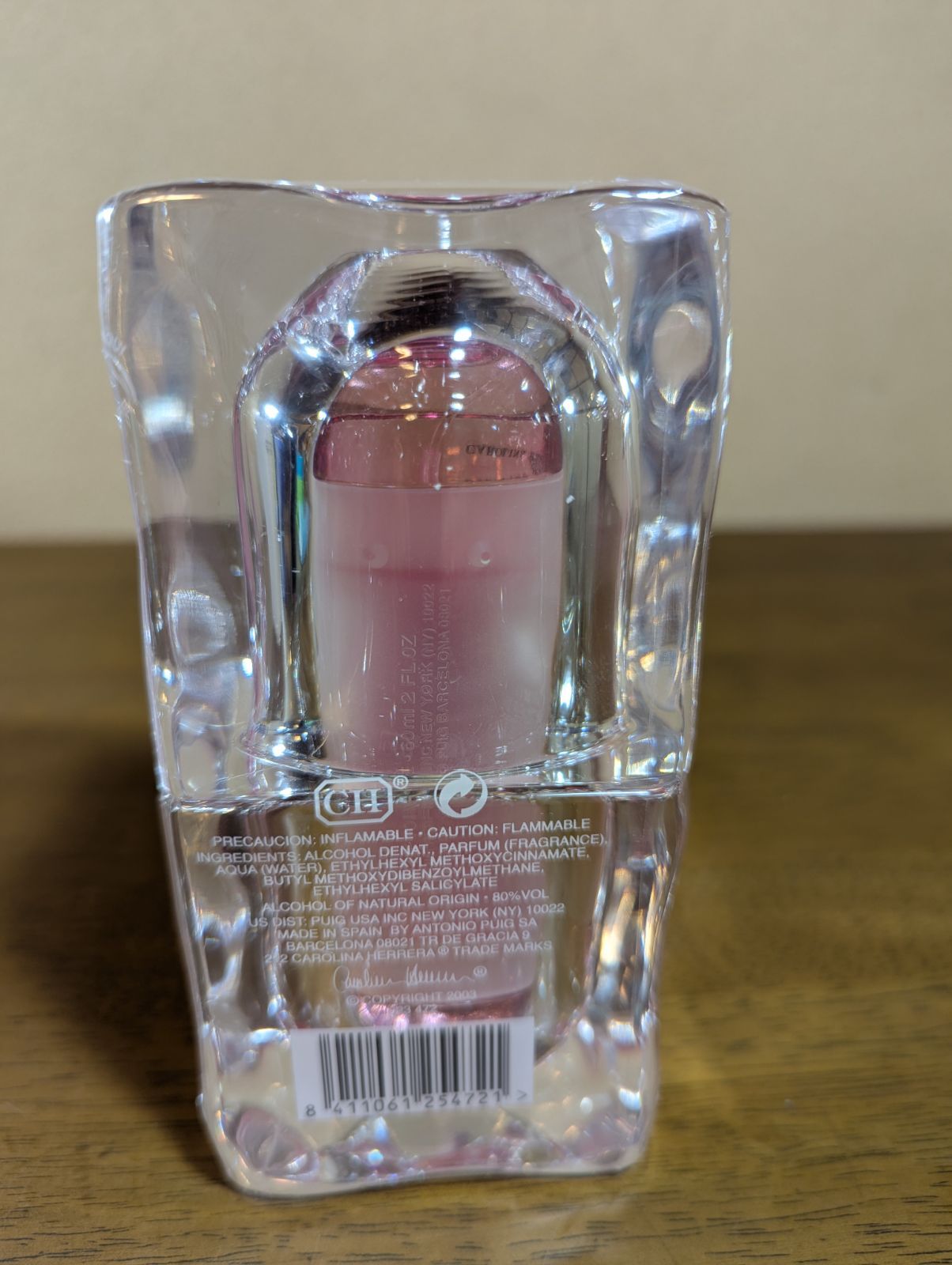 キャロライナヘレラ 212オンアイス オードトワレ 30ml×2 - メルカリ