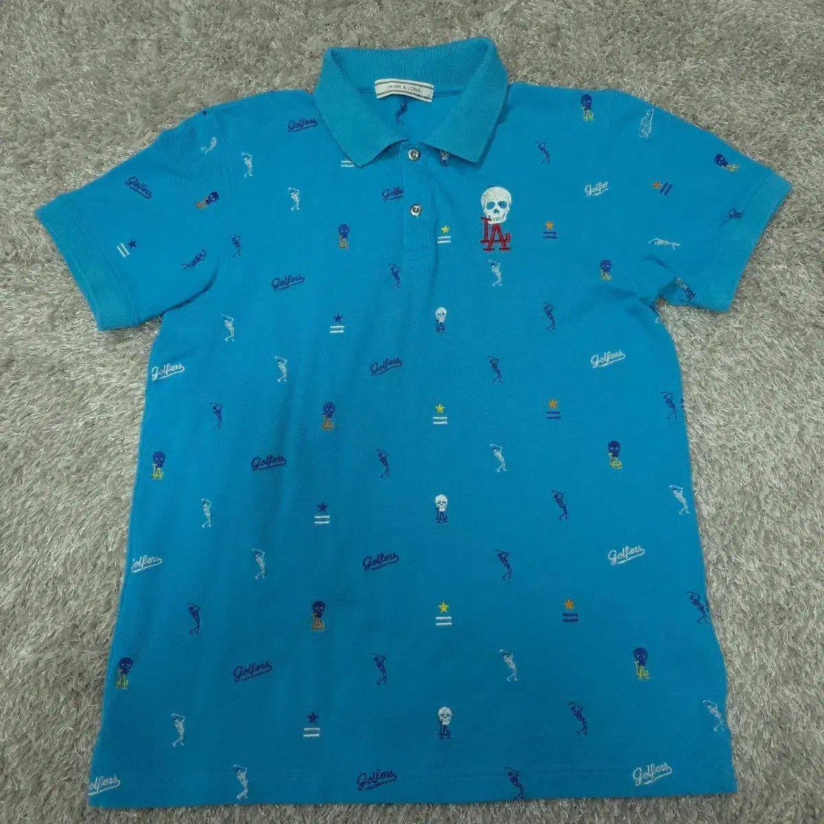 MARK&LONA ゴルフウェア 半袖 ポロTシャツ