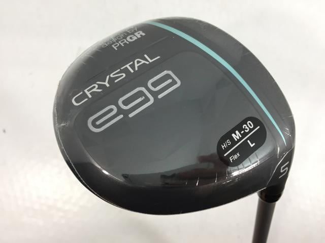 返品OK 【中古ゴルフクラブ】【未使用品】プロギア CRYSTAL egg (クリスタル エッグ) フェアウェイ レディス 2025 CRYSTAL シャフト 5W
