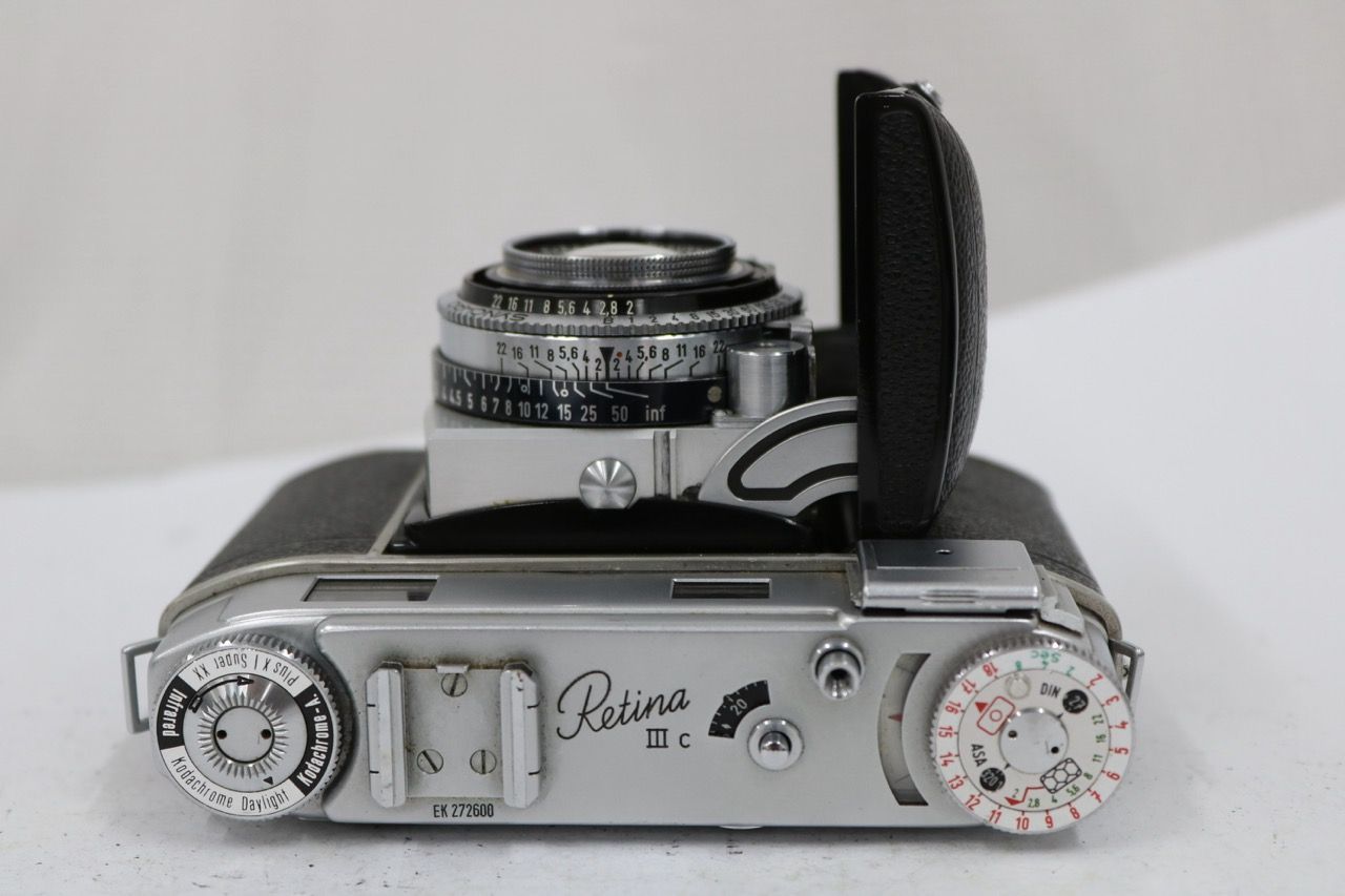 【返品保証】 コダック Kodak Retina III 3 xenon C 50mm F2 蛇腹カメラ e11550