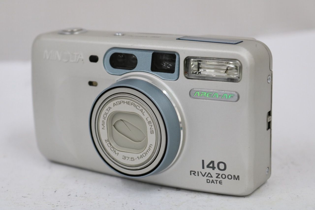 【返品保証】 ミノルタ Minolta 140 RIVA ZOOM DATE 37.5-140mm コンパクトカメラ e11492
