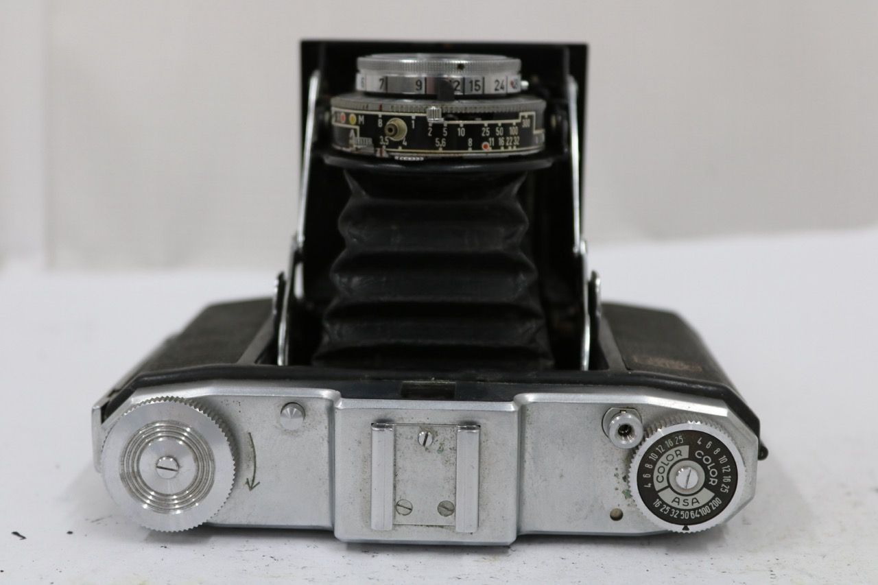 【返品保証】 ツァイスイコン Zeiss Ikon IKONTA 75mm F3.5 蛇腹カメラ e11553