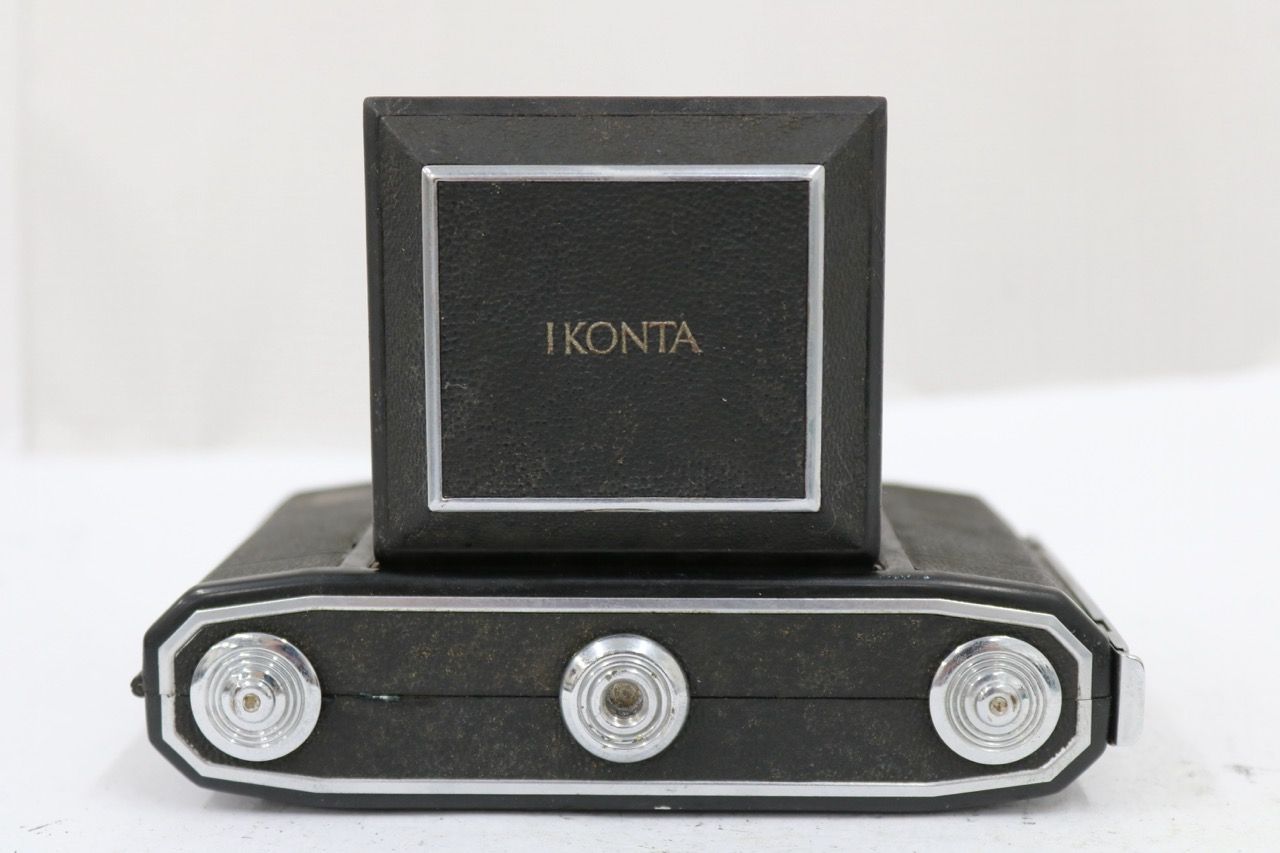 【返品保証】 ツァイスイコン Zeiss Ikon IKONTA 75mm F3.5 蛇腹カメラ e11553