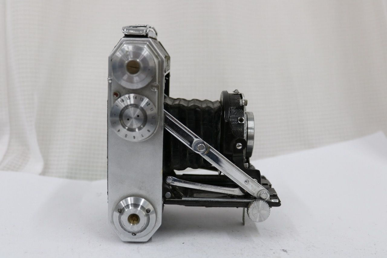 【訳あり品】 ミノルタ Minolta auto semi 75mm F3.5 蛇腹カメラ e11504