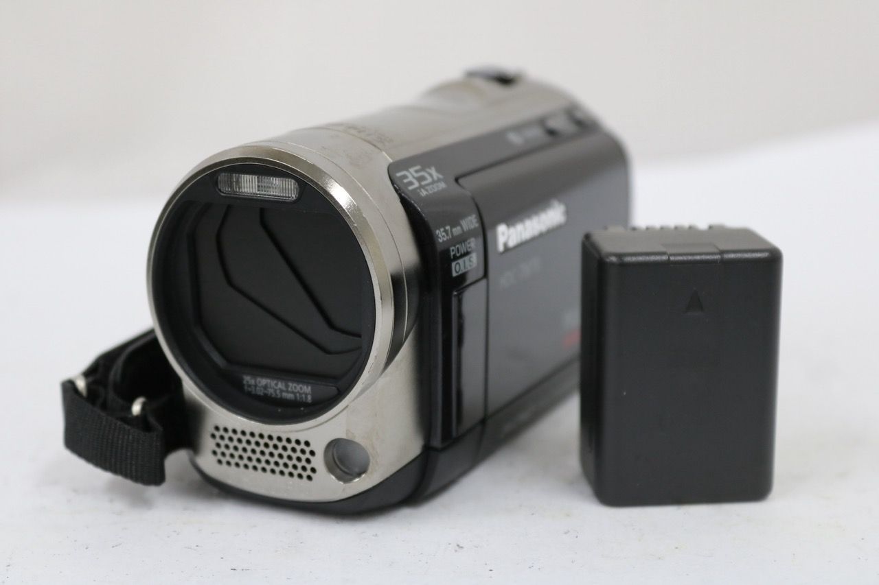 【返品保証】 パナソニック Panasonic HDC-TM70 ブラック 35x バッテリー付き ビデオカメラ e11569