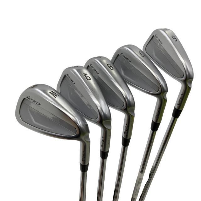 【中古】 ピン i230 6S アイアンセット IR 純正特注シャフト (フレックスS) メンズ 男性用 右利き 右用 Cランク ゴルフクラブ