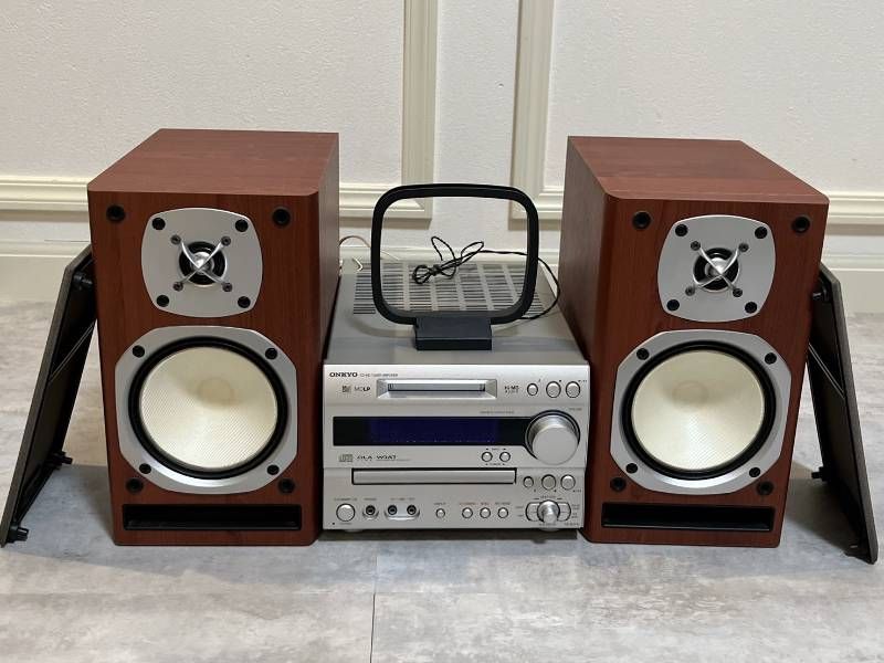 ONKYO FR-N7TX ミニコンポ 本体 スピーカーセット オーディオ機器 ONKYO ミニコンポ FR-N7TX スピーカーセット CD/MD