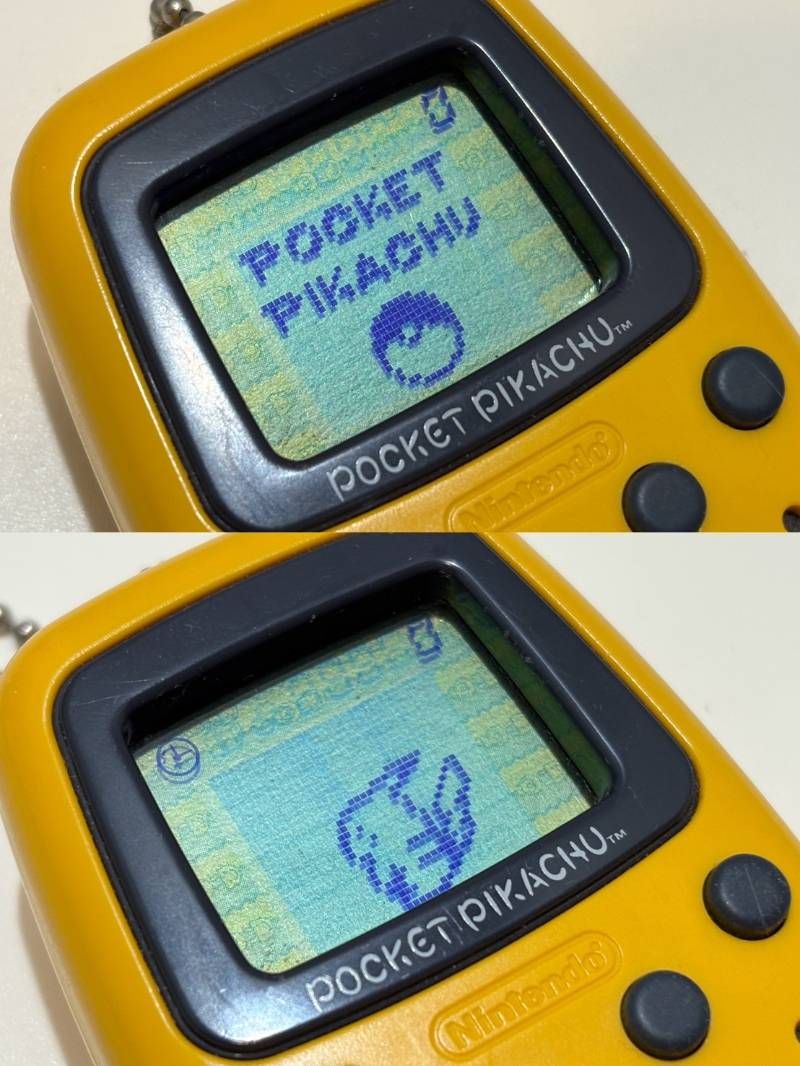 任天堂 ポケットピカチュウ pocket pikachu 説明書付 万歩計 初代 1998