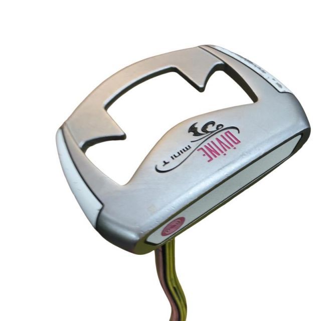 【中古】 オデッセイ DIVINE LINE(ピンク) Mini-T 33インチ レディース パター PT スチール (フレックスその他) レディース 女性用 右利き 右用 Dランク ゴルフクラブ