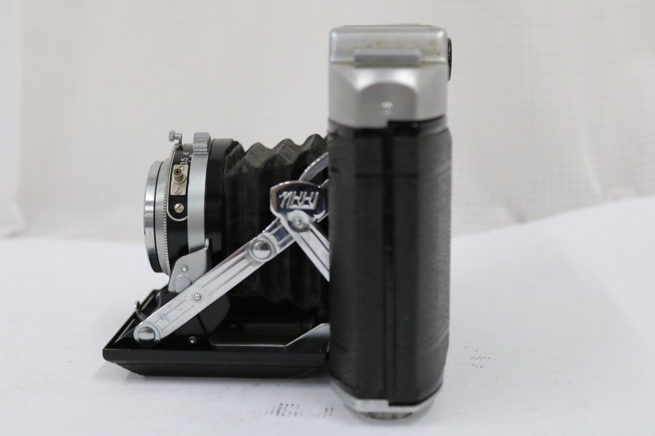 【返品保証】 ウェスターシックス WESTER SIX NKK WESCON F.C. 7.5cm F3.5 蛇腹カメラ e11623