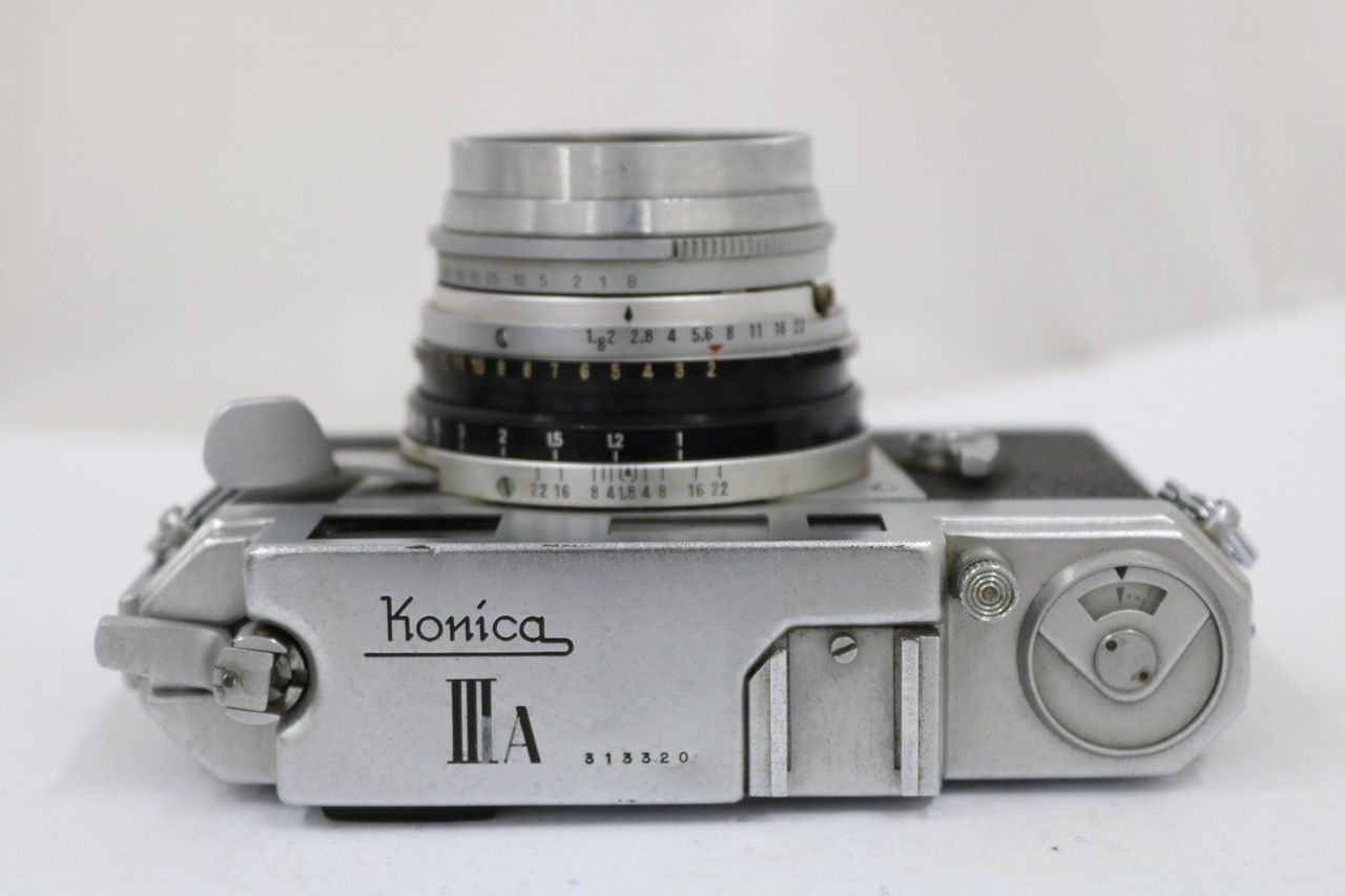 【返品保証】 コニカ KONICA III A Hexanon 50mm F1.8 レンジファインダー e11626