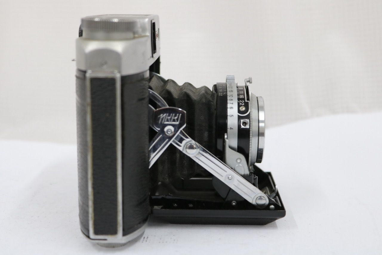 【返品保証】 ウェスターシックス WESTER SIX NKK WESCON F.C. 7.5cm F3.5 蛇腹カメラ e11623