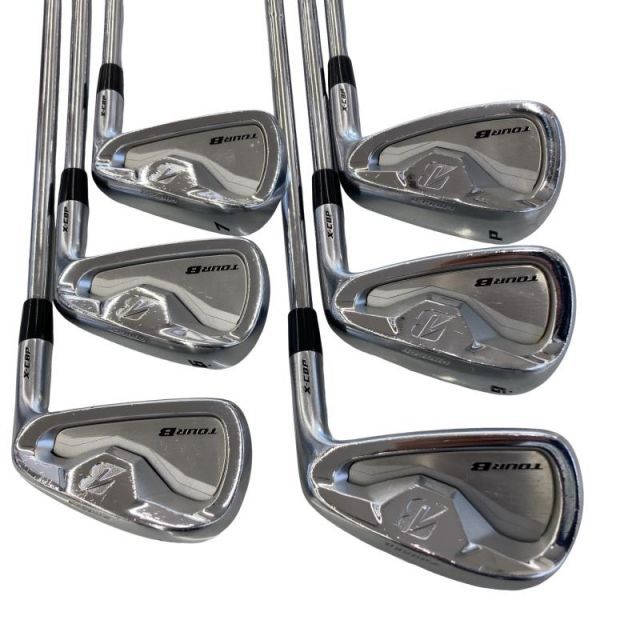 【中古】 ブリヂストン TOUR B X-CBP 6S アイアンセット IR NS PRO MODUS3 TOUR105 (フレックスS) メンズ 男性用 右利き 右用 Cランク ゴルフクラブ