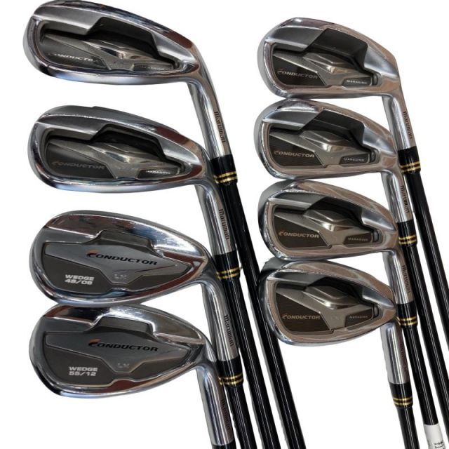 【中古】 マジェスティゴルフ(旧マルマン) Conductor LX MARAGING 9S アイアンセット IR POWERTRANS X 115i (フレックスR) メンズ 男性用 右利き 右用 Cランク ゴルフクラブ