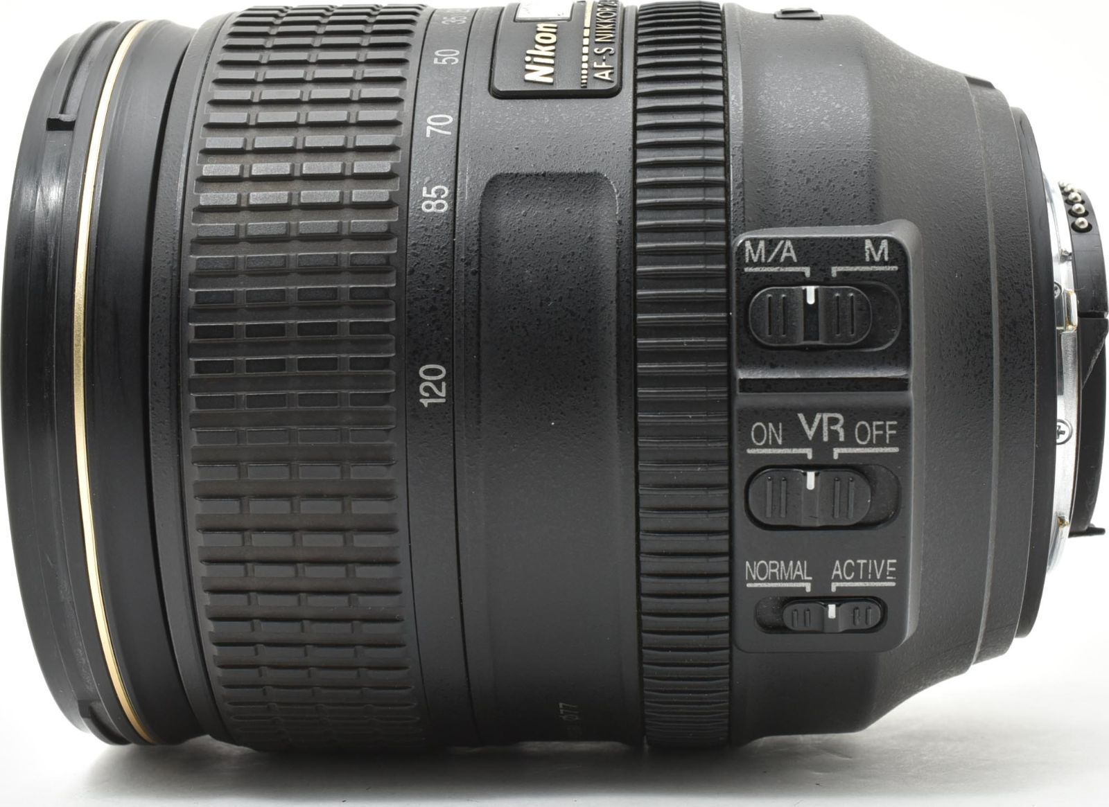 D18[7668B]24☆美品☆ ニコン Nikon AF-S NIKKOR 24-120mm F4G ED VR N