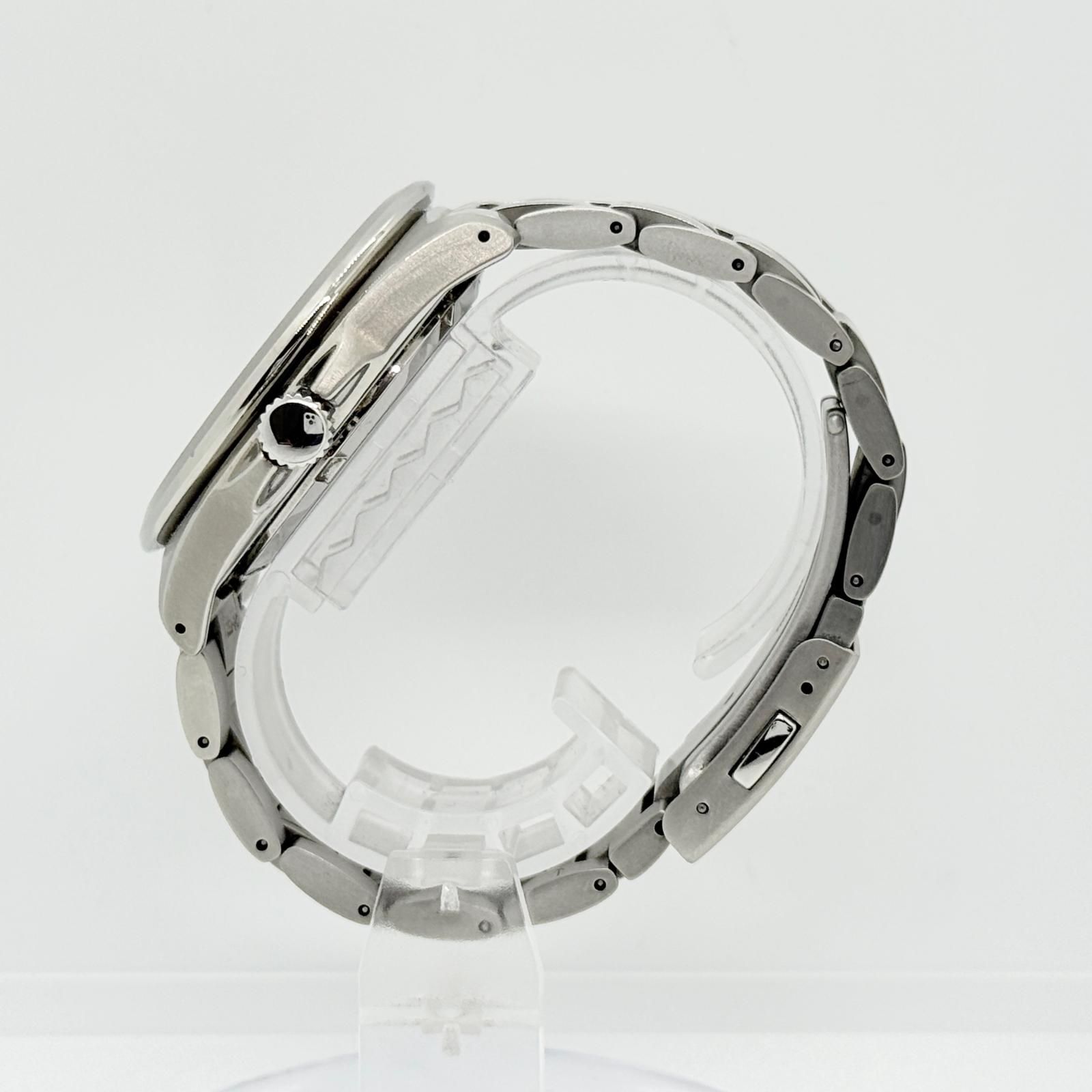 SEIKO セイコー GMT パーペチュアル 8F56-00M0 ブラック QZ メンズ