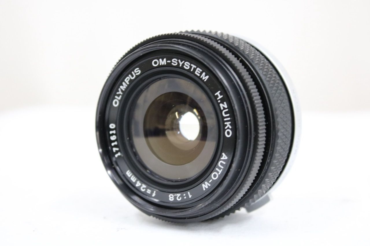 [반품 보증] 올림푸스 올림푸스 OM-시스템 H.ZUIKO AUTO-W 24mm F2.8 렌즈 e11667
