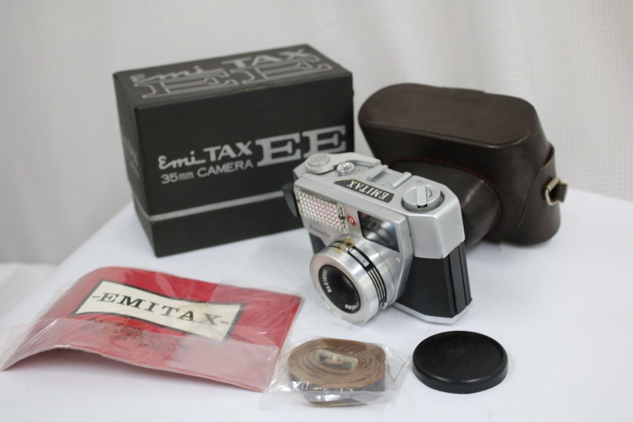 【訳あり品】 【元箱付き】 emi TAX EE Automatic Emikon 40mm カメラ e11674