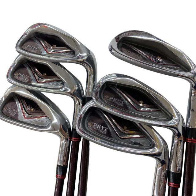 【中古】 ブリヂストン TOURSTAGE PHYZ CL 8S レディース アイアンセット IR PZ-401I (フレックスL) レディース 女性用 右利き 右用 Cランク ゴルフクラブ