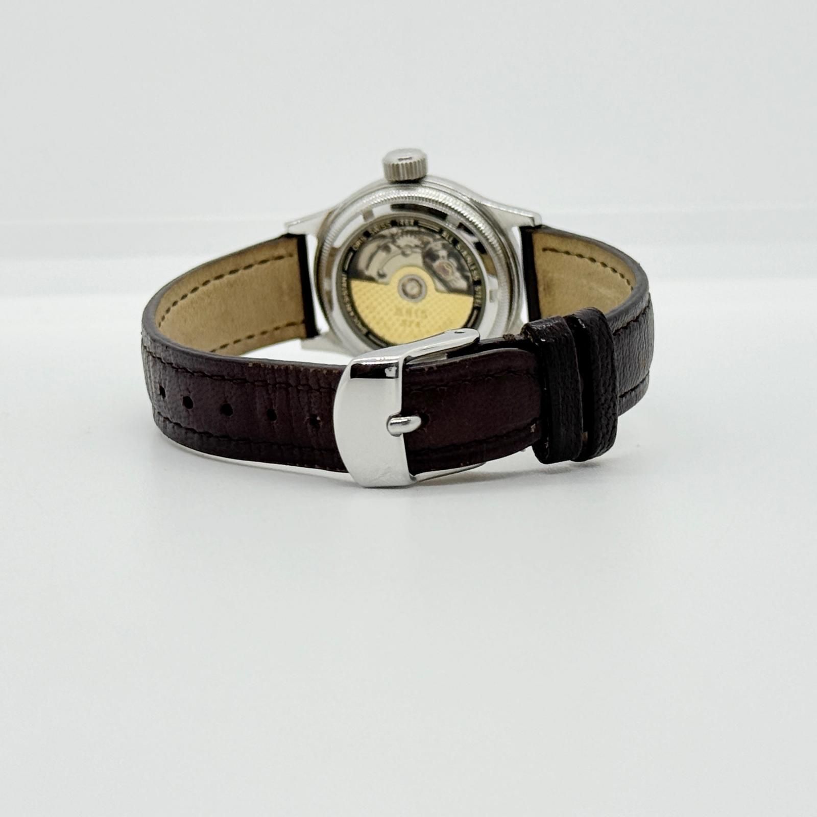 ORIS オリス ポインターデイト 裏スケルトン 7464 ホワイト AT 
