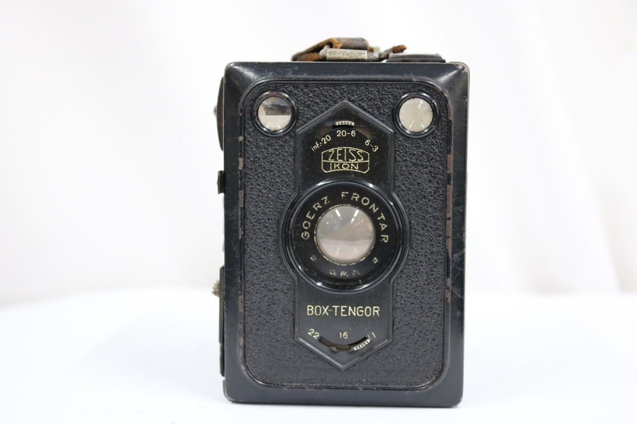 【訳あり品】 ツァイスイコン Zeiss Ikon Box-Tengor Goerz Frontar ボックスカメラ e11691