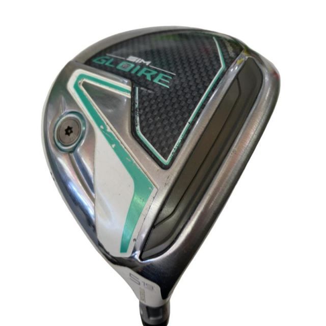 【中古】 テーラーメイド SIM GLOIRE 5W レディース フェアウェイウッド FW AIR Speeder TM(FW) (フレックスA) レディース 女性用 右利き 右用 Cランク ゴルフクラブ