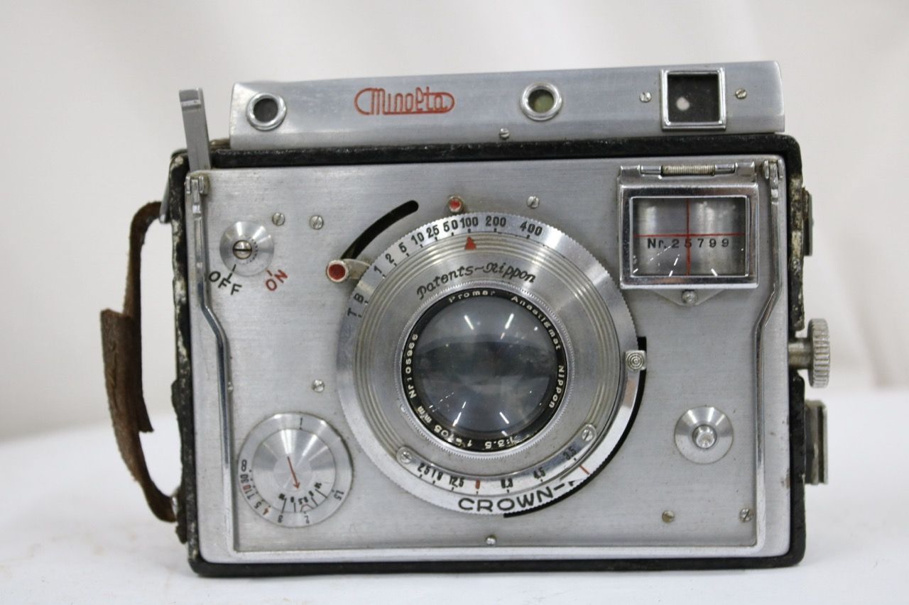 【訳あり品】 ミノルタ Minolta Auto Press Promar 105mm F3.5 カメラ e11694