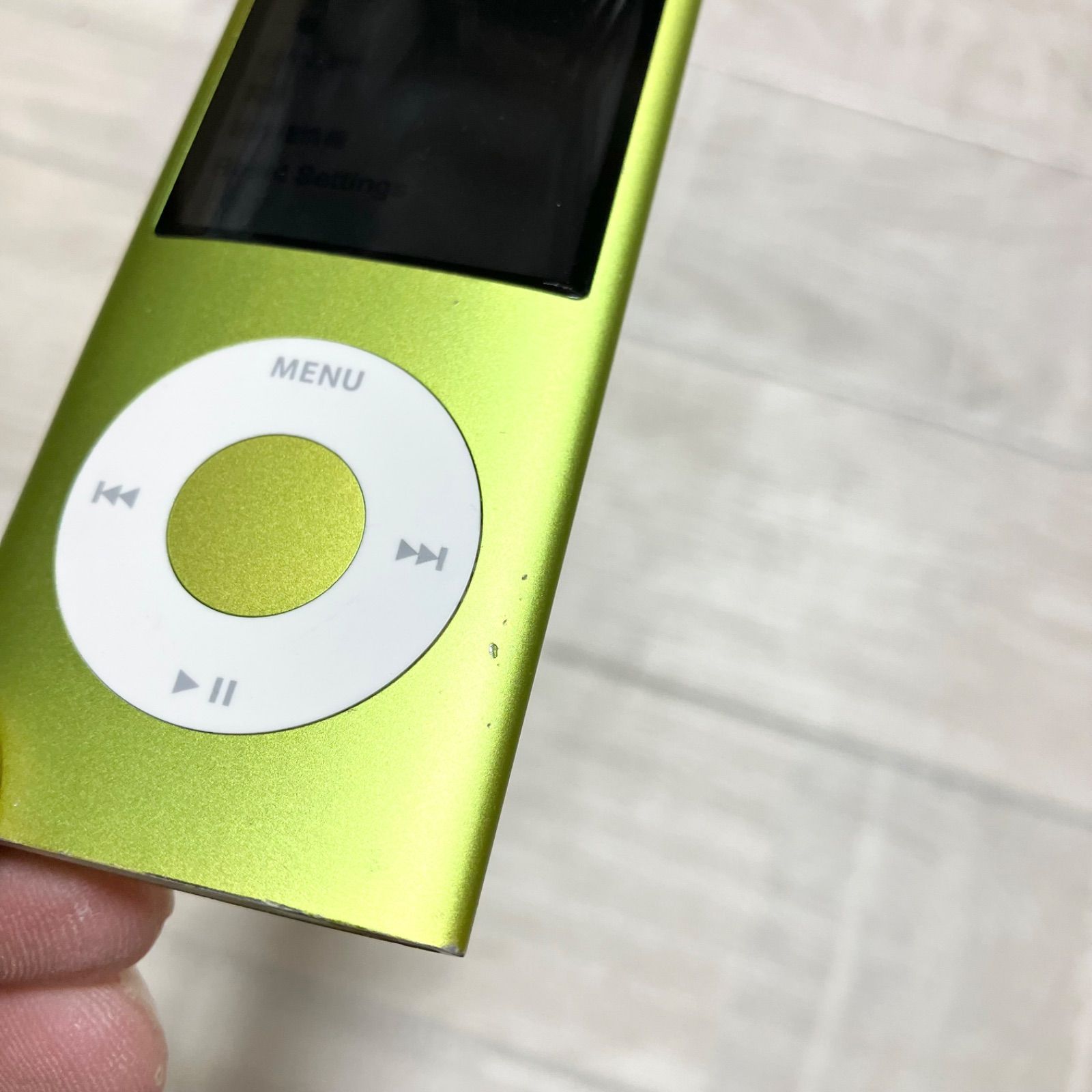 Apple iPod nano 第4世代 グリーン 8GB A1285 アップル アイポッドナノ