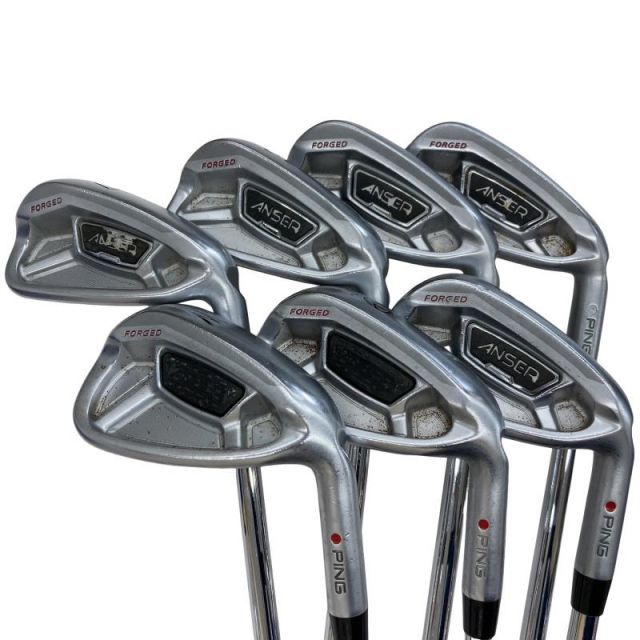 【中古】 ピン ANSER(2012) 8S アイアンセット IR NS PRO 950GH (フレックスS) メンズ 男性用 右利き 右用 Cランク ゴルフクラブ