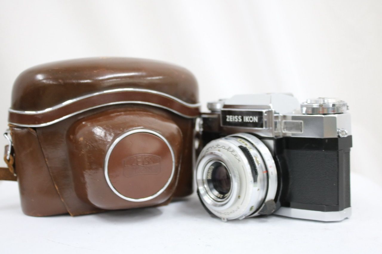 【返品保証】 ツァイスイコン Zeiss Ikon S-matic 50mm F2.8 ケース付き カメラ e11738