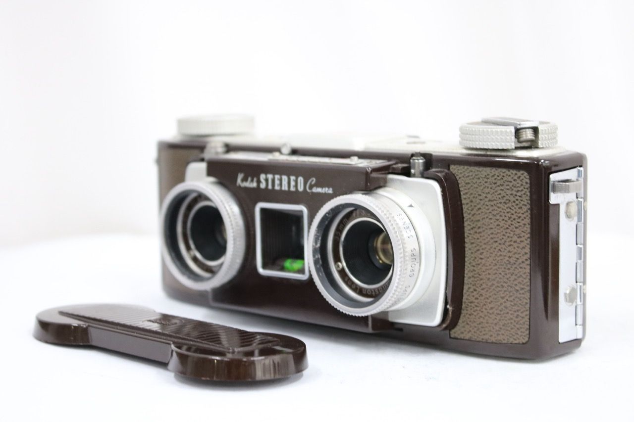 【返品保証】 コダック Kodak Stereo Camera 35mm F3.5 ステレオカメラ e11708